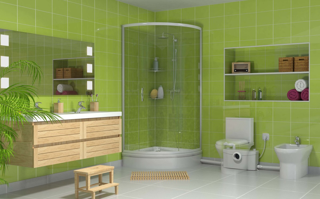 Saniplus Sil agitador de baño completo con válvula de entrada