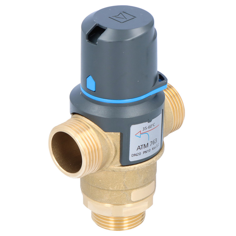 AFRISO ATM 763 DN20, G1", 35-60°C, Kvs 3.2
