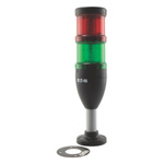 Columna de señalización SL7-100-L-RG-24Cámara LED completa rojo verde hasta 100 caracteres