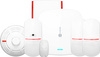 Satel BE WAVE alarm set with 3 motion detectors, smoke detector, siren and remote controller