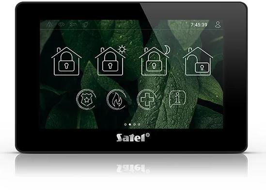 SATEL 7" touch screen keypad INT-TSH2R-B black