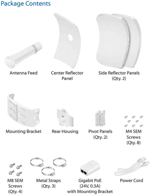 UBIQUITI LITEBEAM LANGE REICHWEITE LBE-5AC-LR