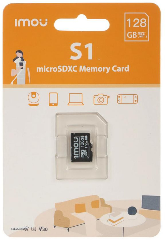 Scheda di memoria microSD IMOU ST2-128-S1 da 128 GB