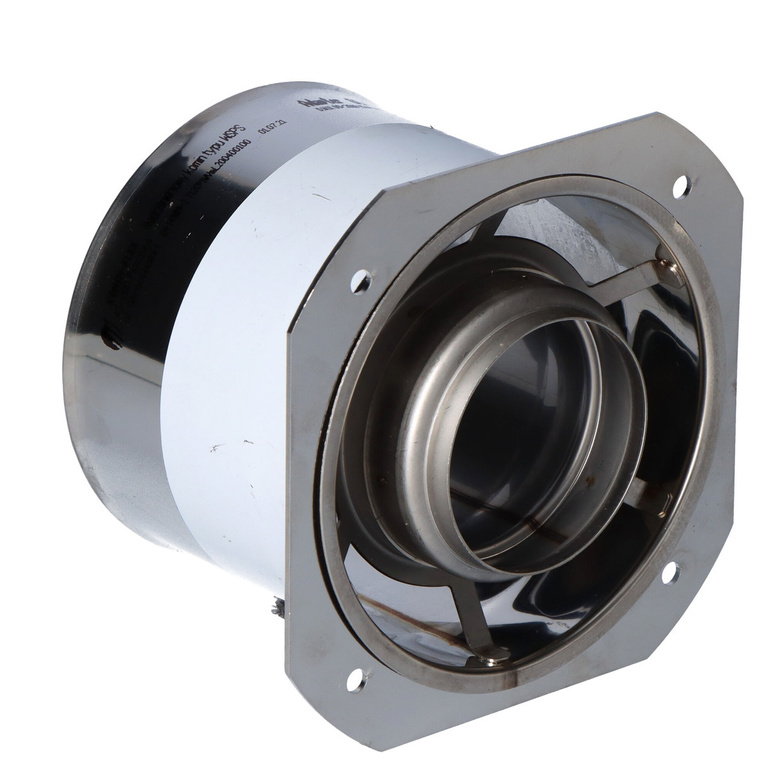 Basis voor 60/100 lucht/rookgasset