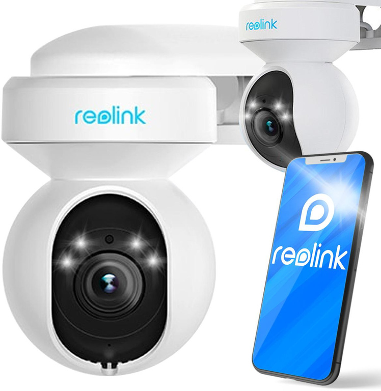 Reolink E1 Außen PTZ 5MP Wi-Fi LED IP Kamera