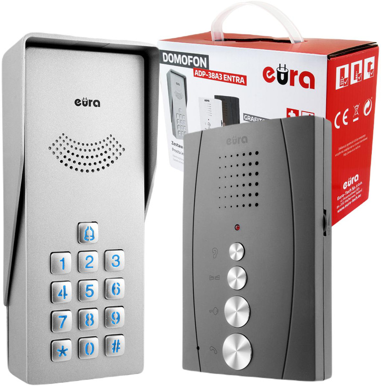 EURA ADP-38A3 ENTRA graphite intercom