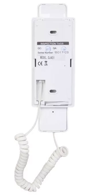 Combiné uniphone supplémentaire modèle U1012, compatible avec les principaux systèmes d'interphonie