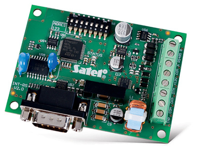 INTERFACE SATELLITE RS-232/485 POUR L'INTÉGRATION DU SYSTÈME. INT-RS PLUS