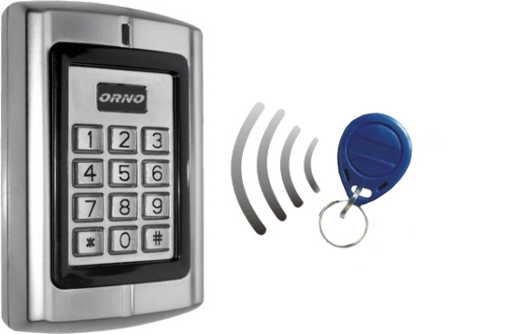 ORNO OR-ZS-802 Code lock with card and key ring reader