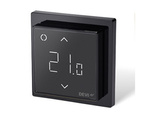 Elektronický termostat DEVIreg Smart black s funkcí WiFi pro podlahové vytápění