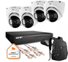 Kit de surveillance de 4 caméras dômes IP EZ-IP de Dahua protection fiable 2K