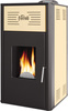 Ecological pellet-fired thermo-fireplace BRETA 12KW