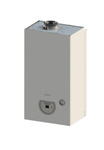 Cazan pe gaz cu condensare SILVER PRO 35 - montat pe perete, monofuncțional, ideal pentru încălzirea eficientă a caselor și apartamentelor.