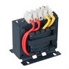 Eenfasige transformator TMM 63VA 230V 24V IP00 isolatieveiligheid dubbele cartridge