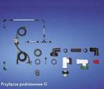 Basic connection G for KWT 750L and 1000L double-wall tank
