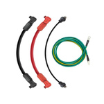 Low-voltage connection cable set for SolarEdge Home battery modules.