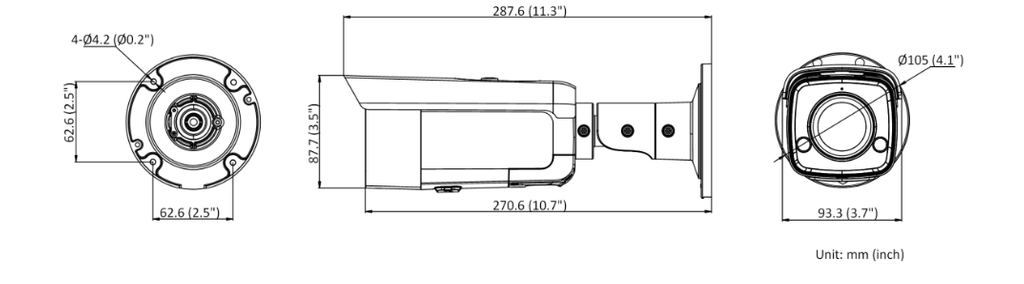 HIKVISION IP CAMERA DS-2CD2T86G2-ISU/SL(2.8mm)(C)