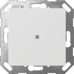 Sensore a pulsante GIRA 1x KNX/ONE System 55 bianco puro opaco 517127