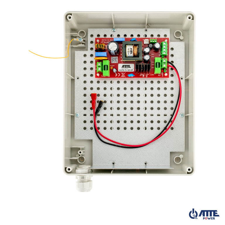 SMPS 12V 6A 72W Buffer Power Supply - ATTE AUPS-70-120-L1