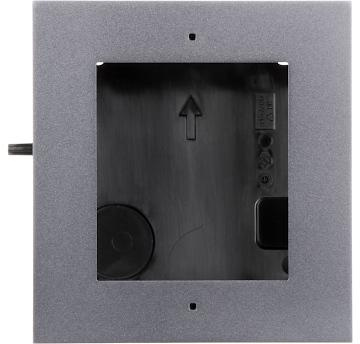 Rám se zapuštěným boxem. 1-modul HIKVISION DS-KD-ACF1(plast)