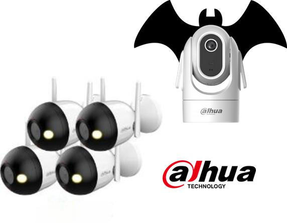 DAHUA F4C-PV Wireless Wifi Camera Pack of 4pcs.