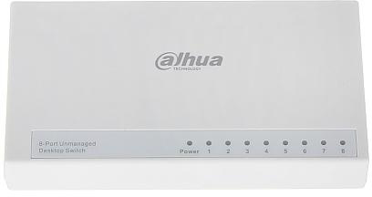 Switch Dahua PFS3008-8ET-L-V2 8-Port Fast Ethernet