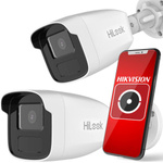 Hilook by Hikvision 4MP IPCAM-B4-50IR Caméra à cornet 4mm