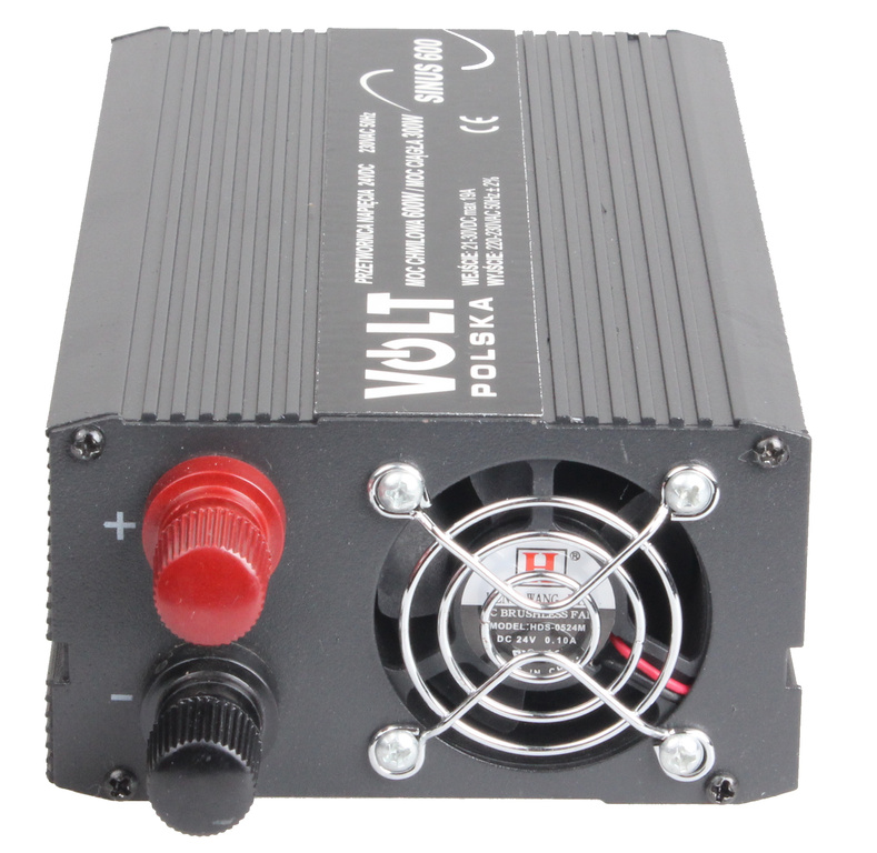 INVERTER VOLT POLSKA SINUS 600 24V / 230V 300/600W