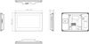 DAHUA VTH5421HW-W Video-Türsprechanlage mit Touchscreen