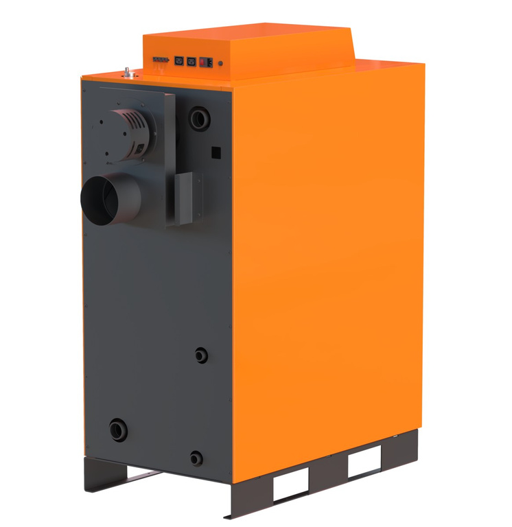 Wood gasification boiler (holzgas) Ferroli CGF PRO 22 with a capacity of 11-22 kW