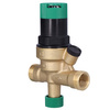 Vulventiel, aansluiting GW 1/2 inch /GZ 3/4 inch, regelbereik 0,5-3,0 bar, met slangaansluiting