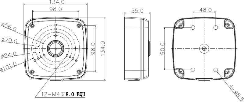 ADAPTADOR DAHUA PFA122-V2