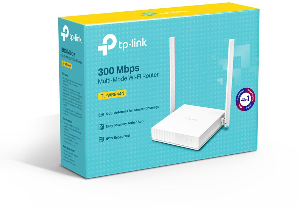TP-Link TL-WR844N Routeur Wi-Fi N300 avec 4 ports LAN