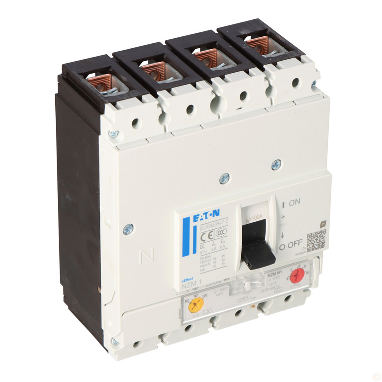 Power switch 4-pole 100A NZMN1-4-A100