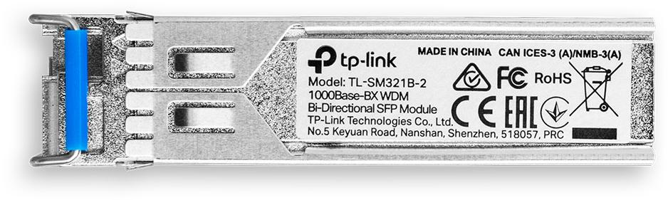 TP-Link TL-SM321B-2 dubbelriktad 1000Base-BX SFP WDM-modul