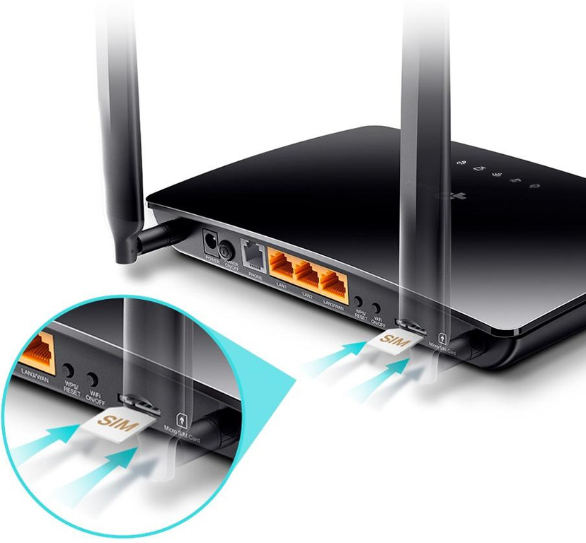 TP-LINK MR6500V 4G LTE ROUTER