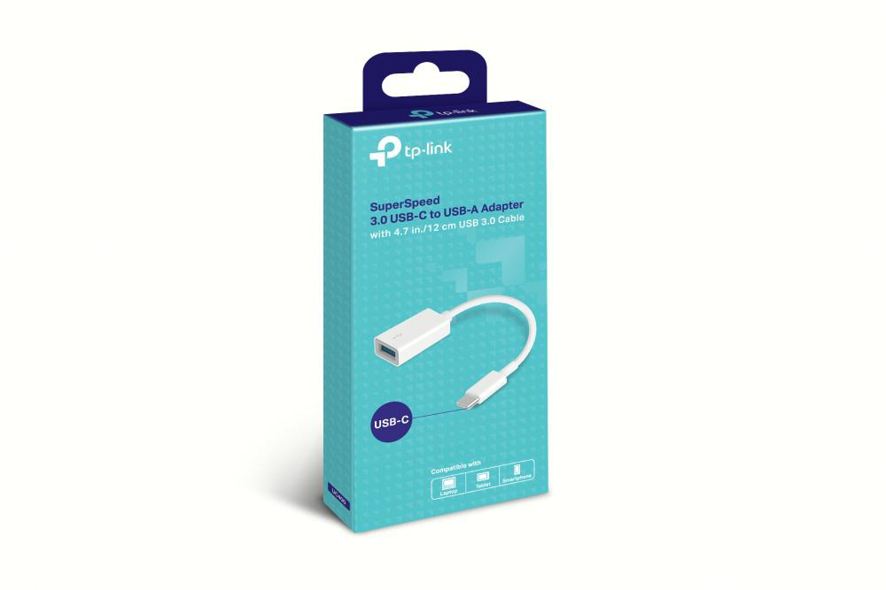 Adaptateur TP-LINK UC400 SuperSpeed USB-C vers USB-A 3.0