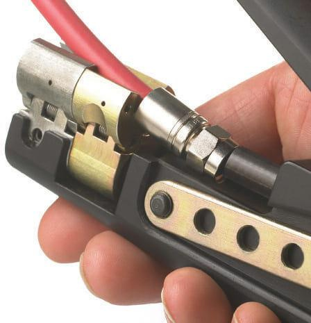 Compression connector crimper COBRA 360 Telmor