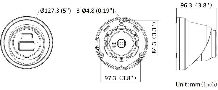 Hikvision IP Camera DS-2CD2343G2-LI2U 4mm PL