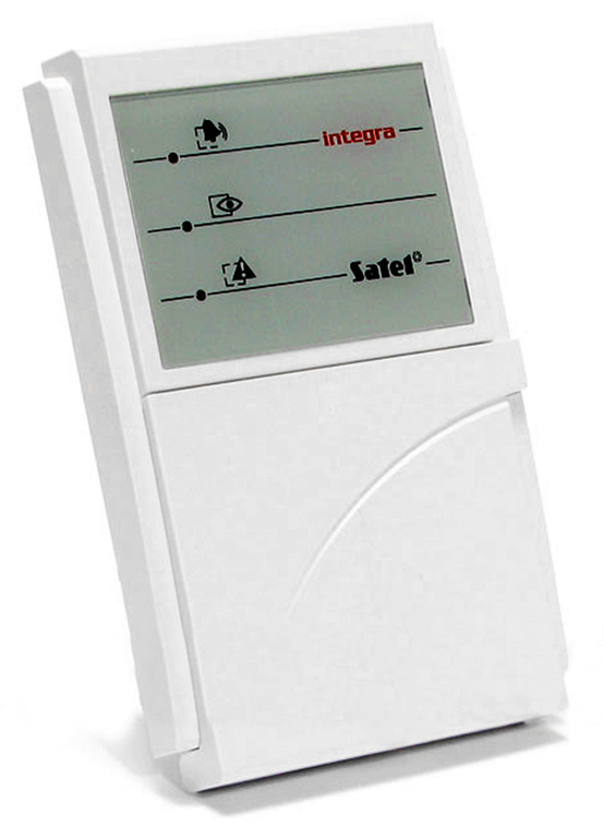 Alarm system partition keypad SATEL INT-S-BL wired blue backlighting 12 V DC