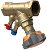 Set di valvole di bilanciamento STAD PN16 e regolatore di pressione differenziale STAP DN 40, range 20-80 kPa