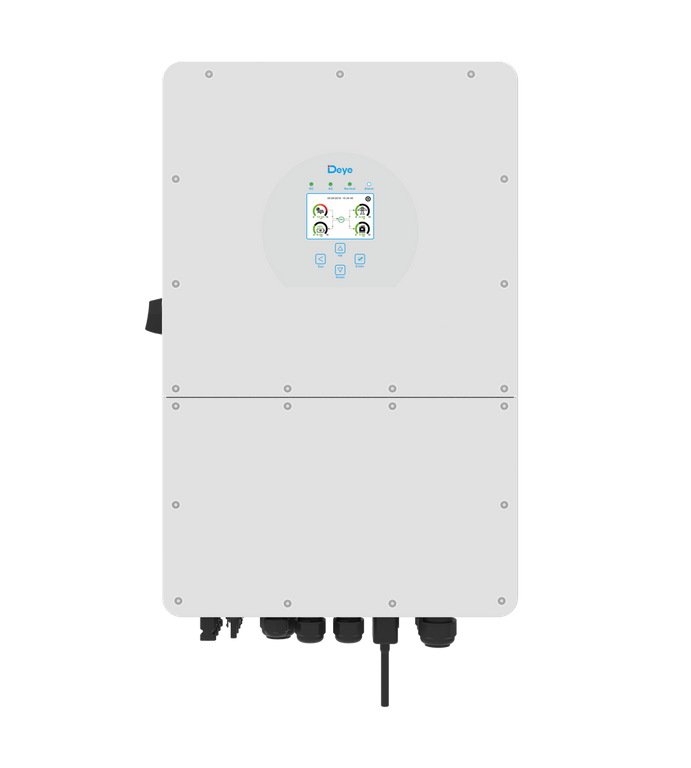 Deye SUN-6K-SG01HP3-EU-AM2 Hybrid Inverter, 3-phase, 6kW, 2MPPT, Supports 96-600V Batteries