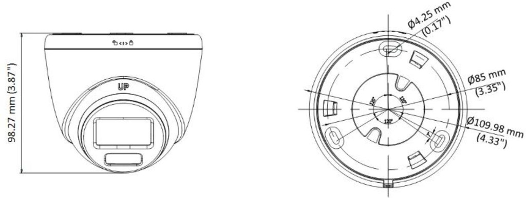 4IN1 HIKVISION CAMERA DS-2CE72KF3T-LE(2.8mm)(O-STD)