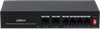 Switch Dahua PFS3006-4ET-36 - 6-port, 4x PoE, 10/100Mbps, 36W Stromversorgung