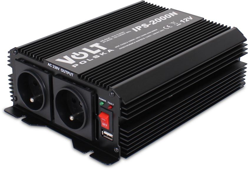 Onduleur VOLT POLSKA IPS-2000N 12V / 230V 1000/2000W
