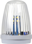 LED lamp Proxima KOGUT WHITE with 433.92 MHz antenna (24/230V DC/AC) glows yellow