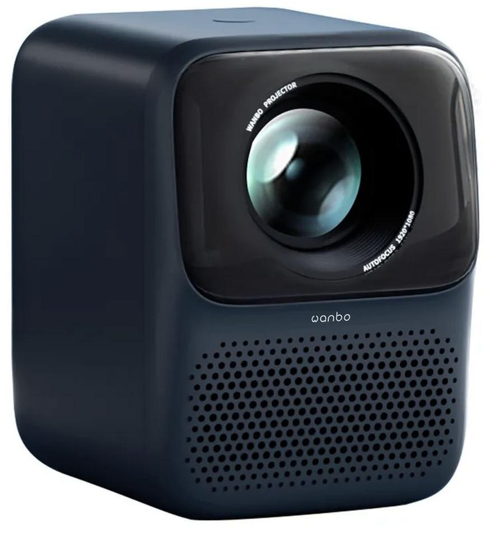 WANBO T2 Max New Projector Blue, FHD, Android, WiFi, BT, AF