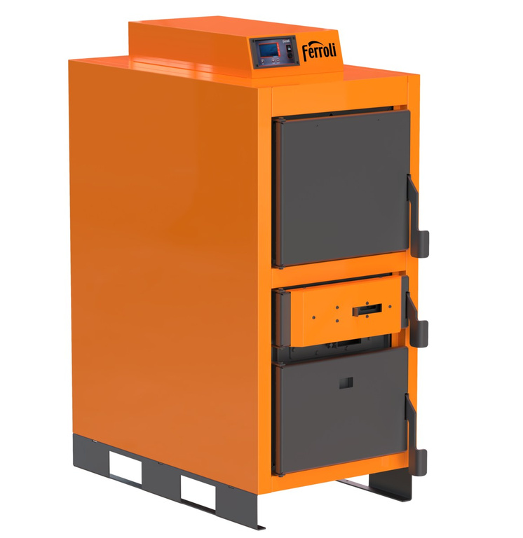 Zplyňovací kotel Ferroli CGF PRO 22 (holzgas) o výkonu 11-22 kW