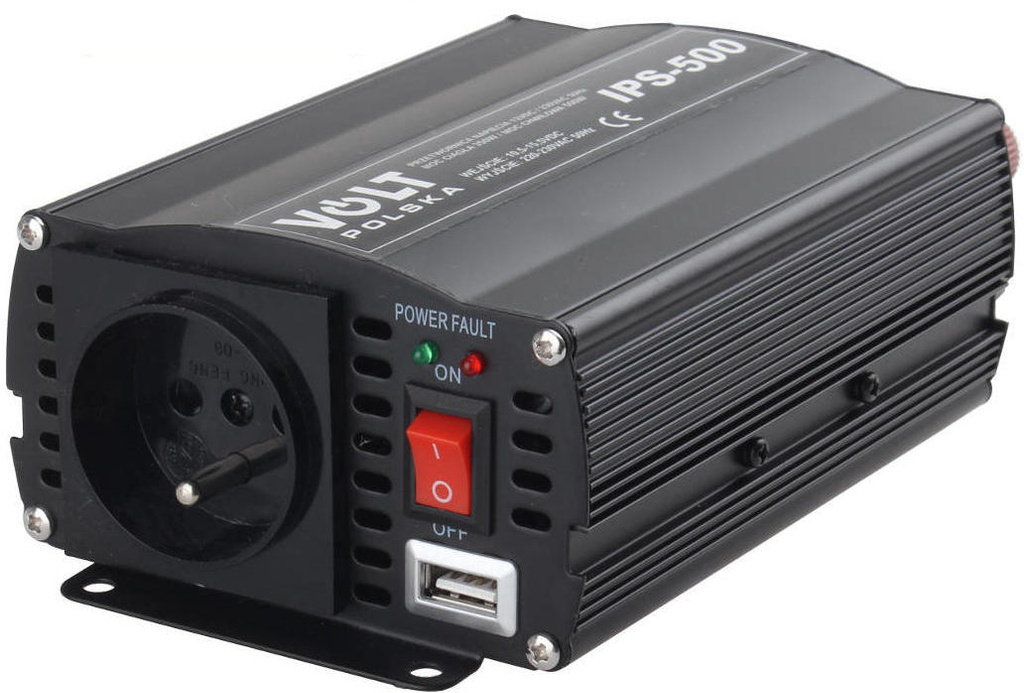 INVERTER VOLT POLSKA IPS-500 12V / 230V 350/500 W