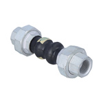 Conector amortiguador roscado hembra tipo ZKT 1 pulgada